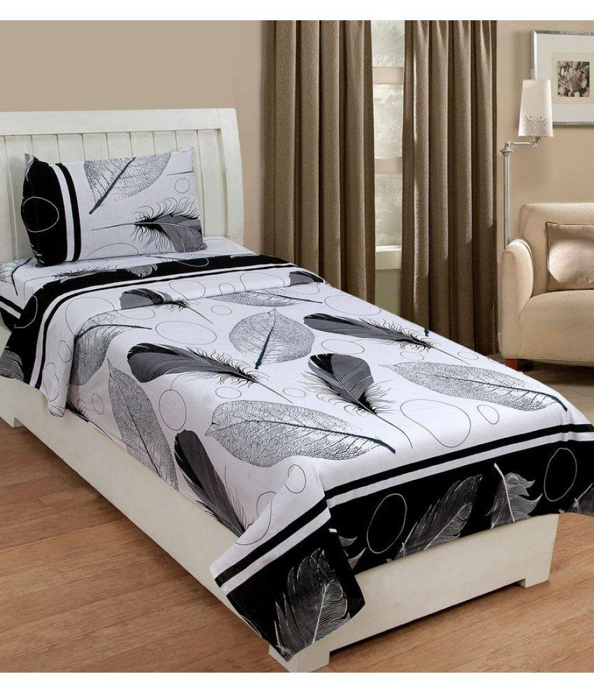 HomeZaara Single Cotton Printed Bed Sheet