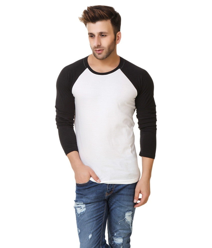 Fabstone Collection White Round T-Shirt